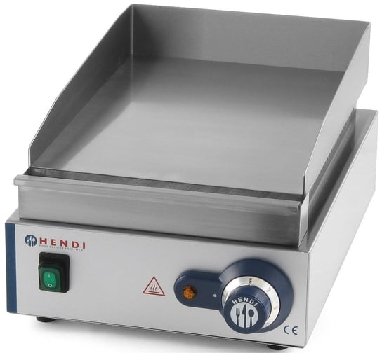 Płyta grillowa gładka 33x27 2000W 230V Hendi203125 Hendi