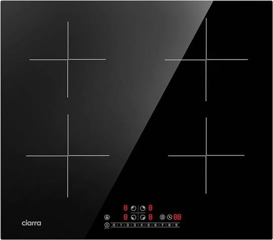 Płyta Indukcyjna Do Zabudowy Ciarra Cbbih4B, 4 Pola, 60 Cm, 7200 W Inna marka