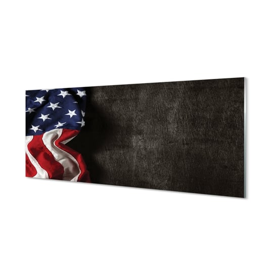 Płyta szklana Flaga stany zjednoczone 125x50 cm Tulup