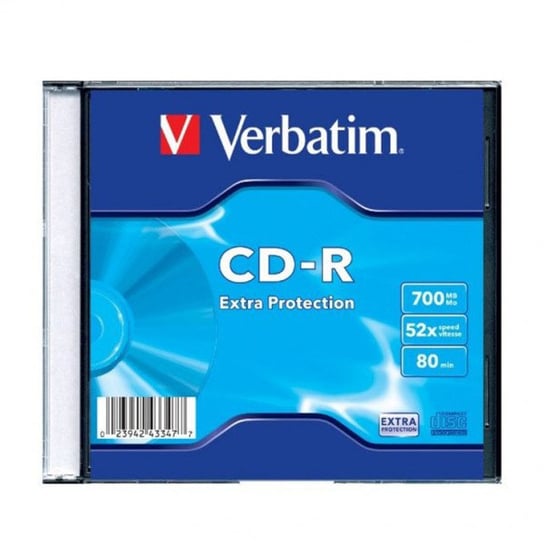 Płyta Verbatim CD-R 1 szt Prędkość x52 700mb Verbatim