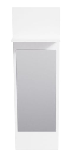 Płyta z lustrem do przedpokoju Trend Home Merlin, biała, 40x20x129 cm Trend Home