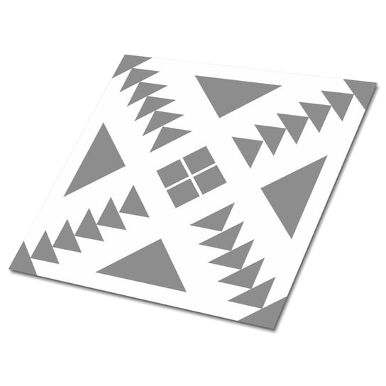 Płytka PCV samoprzylepna 30x30 Kwadraty i trójkąty, Dywanomat Dywanomat
