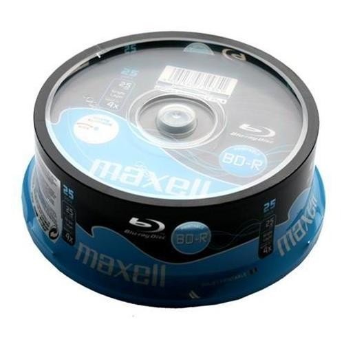 Płyty BD-R MAXELL Printable 276071.00, 25 GB, 4x, 25 szt. Maxell