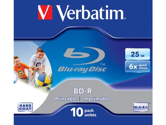 Płyty BD-R VERBATIM, 25 GB, 6x, 10 szt. Verbatim