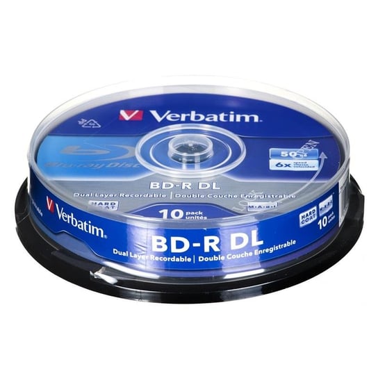 Płyty BD-R VERBATIM, 50 GB, 6x, 10 szt. Verbatim