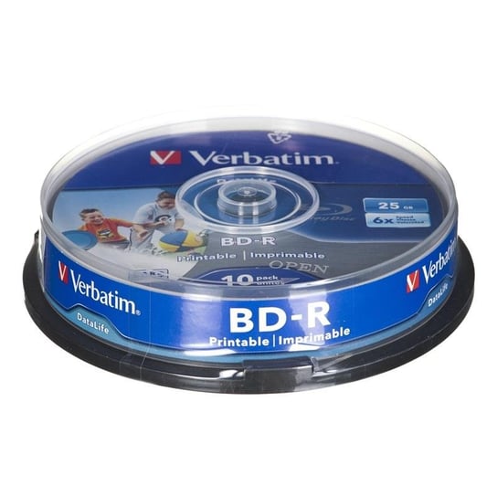 Płyty BD-R VERBATIM Datalife Printable, 25 GB, 6x, 10 szt. Verbatim