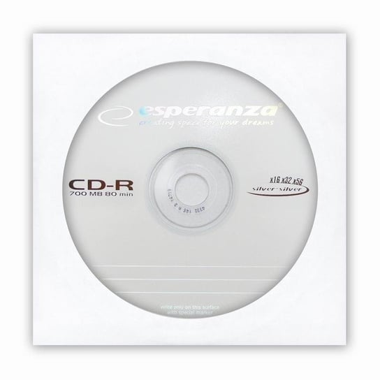 Płyty CD-R ESPERANZA Silver 2098, 700 MB, 56x, 1 szt. Esperanza