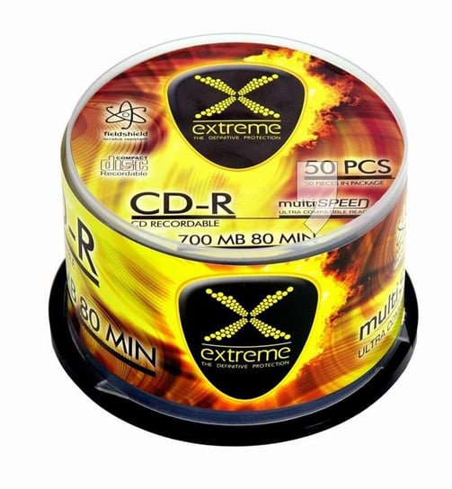 Płyty CD-R EXTREME 2034, 700 MB, 52x, 50 szt. Extreme