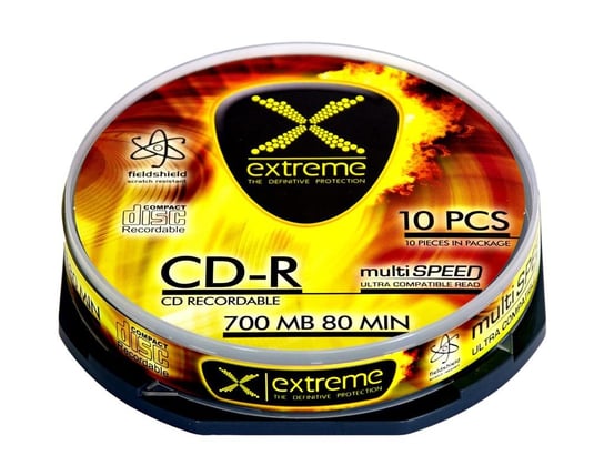Płyty CD-R EXTREME 2036, 700 MB, 52x, 10 szt. Extreme