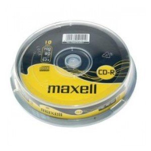 Płyty CD-R MAXELL 624027.40, 700 MB, 52x, 10 szt. Maxell