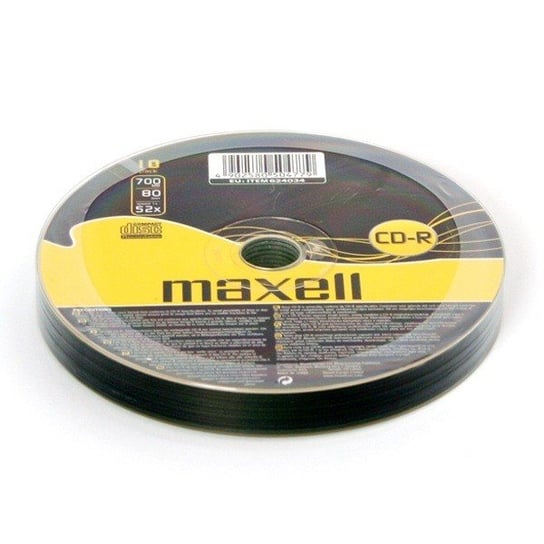 Płyty CD-R MAXELL, 700 MB, 52x, 10 szt. Maxell