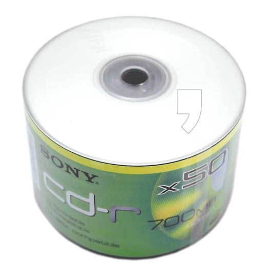 Płyty CD-R SONY 50CDQ80SB, 700 MB, 48x, 50 szt. Sony