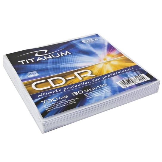 Płyty CD-R TITANUM 2027, 700 MB, 52 x, 10 szt. TITANIUM
