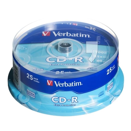 Płyty CD-R VERBATIM Extra Protection SP, 700 MB, 52x, 25 szt. Verbatim