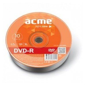 Płyty DVD-R ACME 13788, 4.7 GB, 16x, 10 szt. ACME Europe