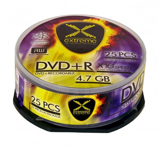 Płyty DVD+R ESPERANZA Extreme, 4.7 GB, 16x, 25 szt. Esperanza