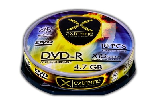 Płyty DVD-R EXTREME 1166, 4.7 GB, 16x, 10 szt. Extreme