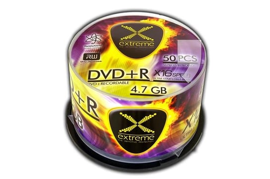 Płyty DVD+R EXTREME 1170, 4.7 GB, 16x, 50 szt. Extreme