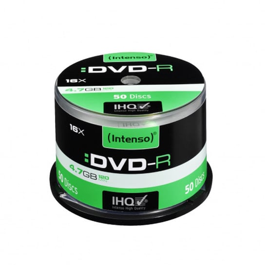 Płyty DVD-R INTENSO IHQ 4101155, 4.7 GB, 16x, 50 szt. Intenso