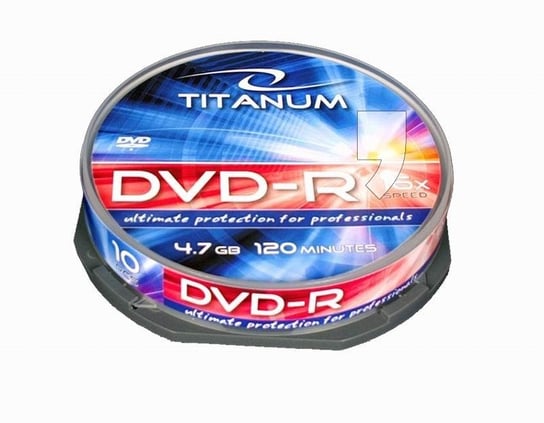 Płyty DVD-R TITANUM 1281, 4.7 GB, 16x, 10 szt. Titanum