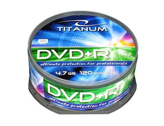 Płyty DVD+R TITANUM 1287, 4.7 GB, 16x, 25 szt. Esperanza