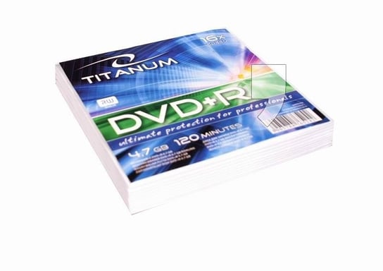Płyty DVD+R TITANUM 1289, 4.7 GB, 16x, 10 szt. TITANIUM