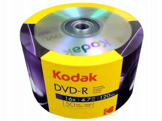 Płyty KODAK Dvd-r 4.7gb 16x Wysoka Jakość 50 Szt. Kodak
