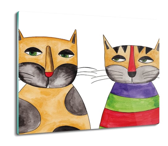 płyty ochronne na indukcję Narysowane koty 60x52, ArtprintCave ArtPrintCave