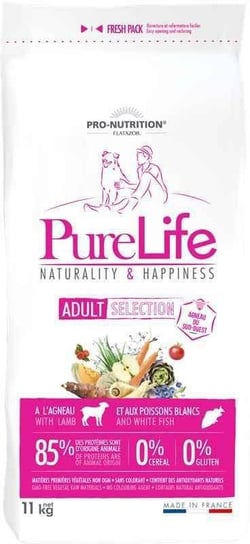 Pnf Pure Life Pies 11kg Lamb&Rice Grain Free, karma dla psa Sopral
