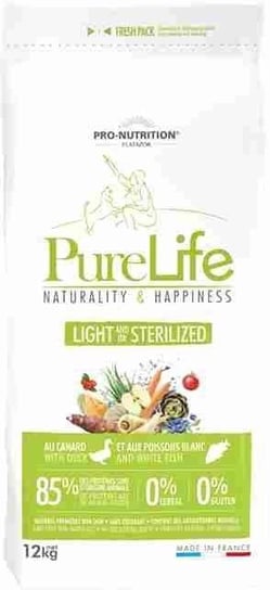 Pnf Pure Life Pies 12kg Light/Sterilized, karma dla psa Sopral