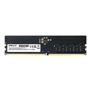 PNY PERFORMANCE DDR5 16 GB 4800 MHz DIMM PAMIĘĆ KOMPUTEROWA NIEBUFOROWANA CL40 1,1 V PNY