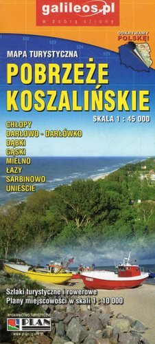 Pobrzeże Koszalińskie. Mapa 1:45 000 Wydawnictwo Turystyczne Plan