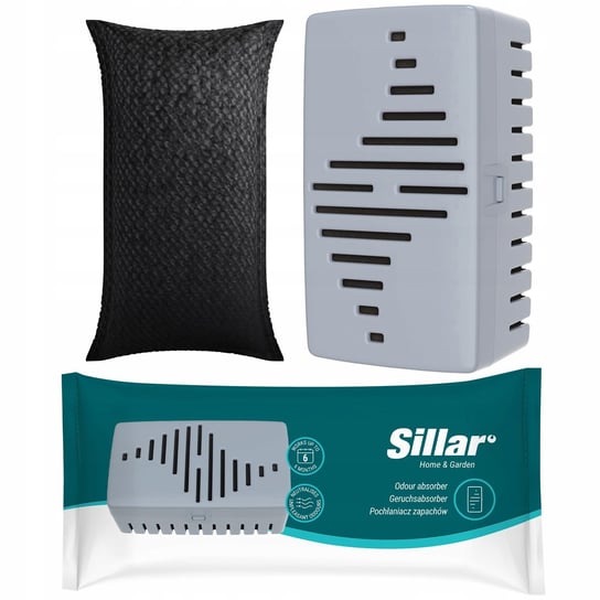 Pochłanicz zapachów do lodówki i toalety Sillar + wymienny wkład Sillar