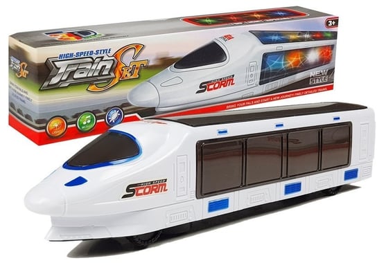 Pociąg na Baterie Światło Dźwięk Pendolino Lean Toys