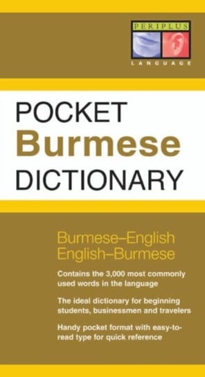 Pocket Burmese Dictionary: Burmese-English English-Burmese Stephen Nolan, Nyi Nyi Lwin