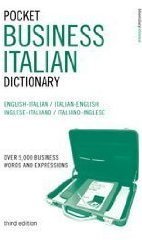 Pocket Business Italian Dictionary Collins Peter
