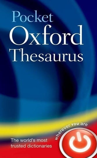 Pocket Oxford Thesaurus Oxford University Press