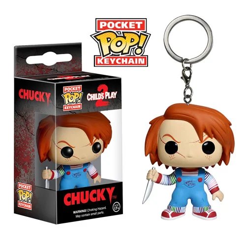 pocket pop keychains : horror - chucky Funko
