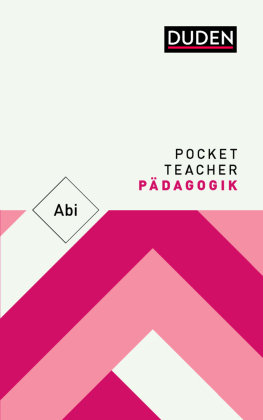 Pocket Teacher Abi Pädagogik Wortmann Elmar, Storck Christoph