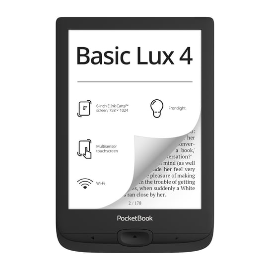 PocketBook Basic Lux 4 Czarny Pocketbook