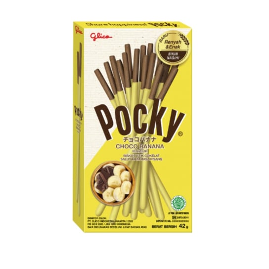 Pocky Choco Banana Flavour 42G Glico