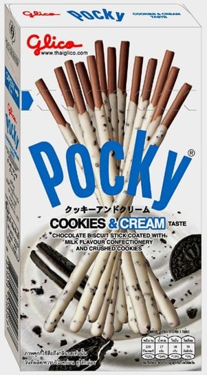 Pocky, paluszki w polewie Cookies & Cream, 40g Glico