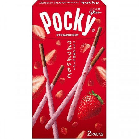Pocky Strawberry Flakes Japan Glico