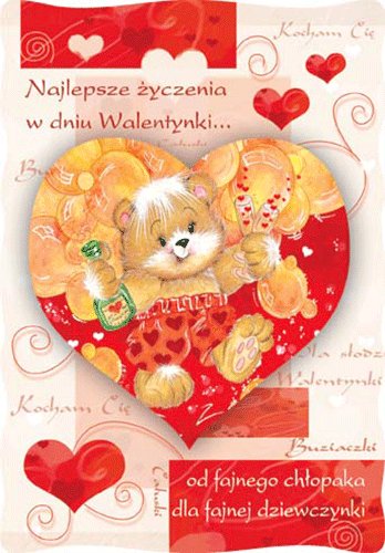 Pocztóweki na Walentynki PVL 2 Czachorowski