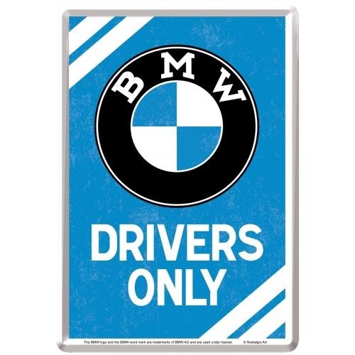 Pocztówka 14x10 cm BMW - Drivers O Nostalgic-Art Merchandising