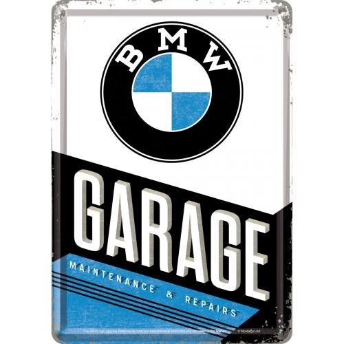 Pocztówka 14x10 cm BMW - Garage Nostalgic-Art Merchandising