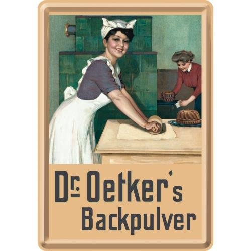 Pocztówka 14x10 cm Dr. Oetker - Bä Nostalgic-Art Merchandising