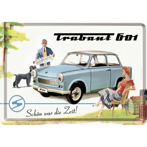 Pocztówka 14x10 cm Trabant 601 Sch Nostalgic-Art Merchandising