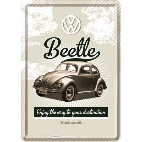 Pocztówka 14x10 cm VW Retro Beetle Nostalgic-Art Merchandising