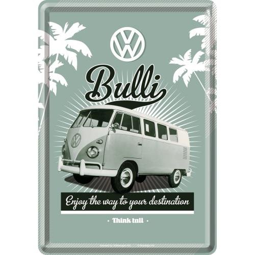 Pocztówka 14x10 cm, VW Retro Bulli Nostalgic-Art Merchandising